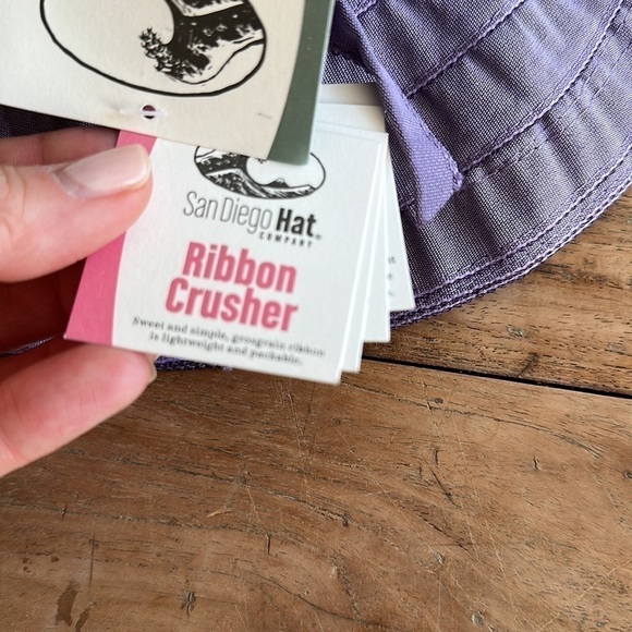 San Diego Hat Co. Purple Kids Sun Hat Size 2-4 - Picture 8 of 10